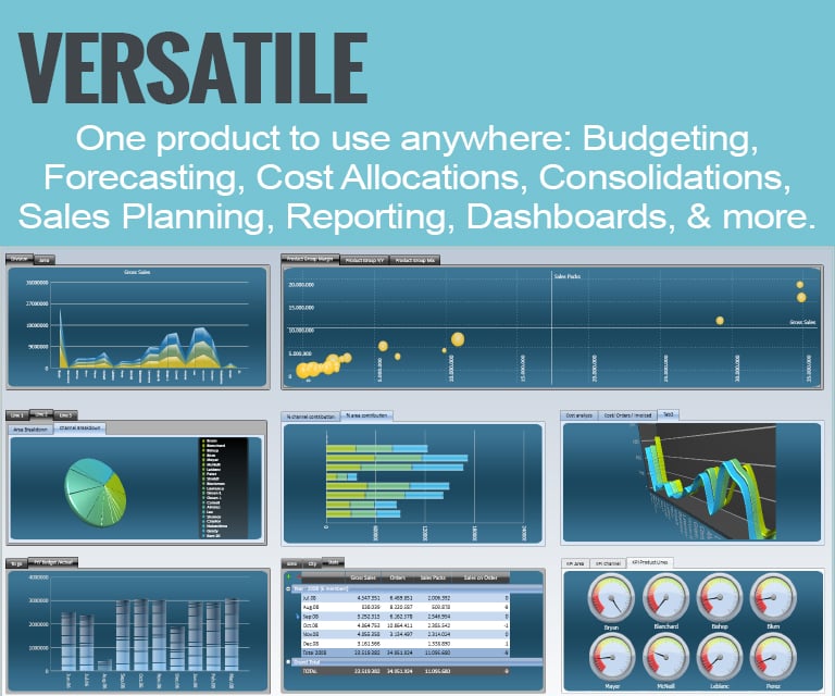 Budgeting and forecasting software