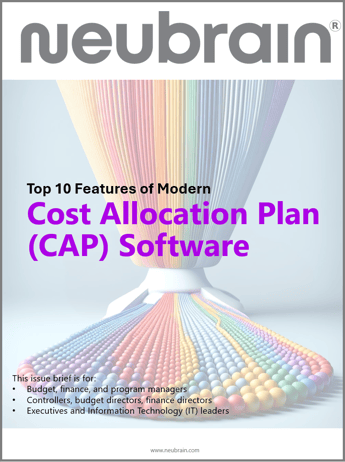Cost Allocations Plan (CAP) Brief